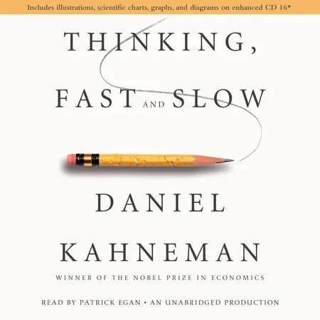 Book cover: Thinking, Fast and Slow