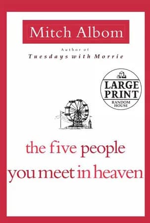 Book cover: The Five People You Meet in Heaven