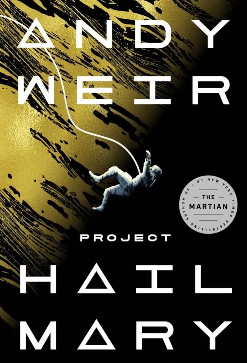 Book cover: Project Hail Mary