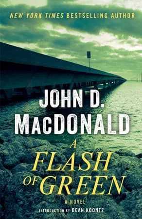 Book cover: A Flash of Green