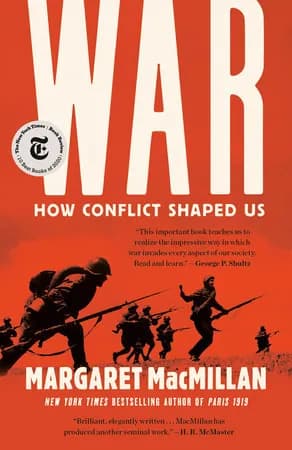 Book cover: War: How Conflict Shaped Us