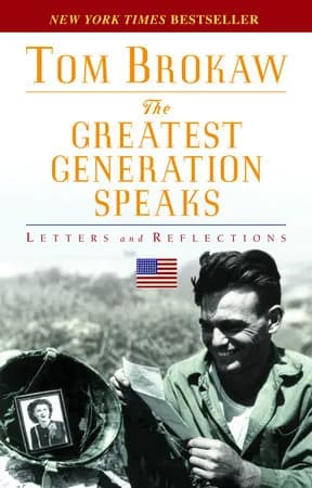 Book cover: The Greatest Generation Speaks