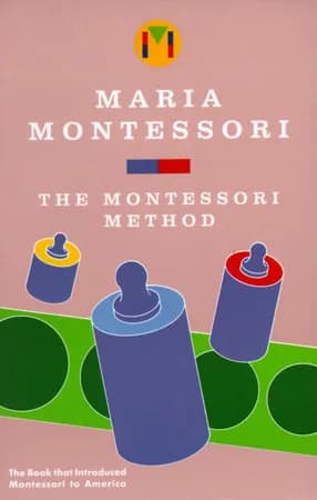 Book cover: Montessori Method