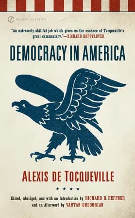 Book cover: Democracy in America
