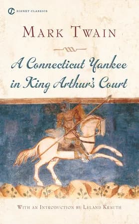Book cover: A Connecticut Yankee in King Arthur's Court