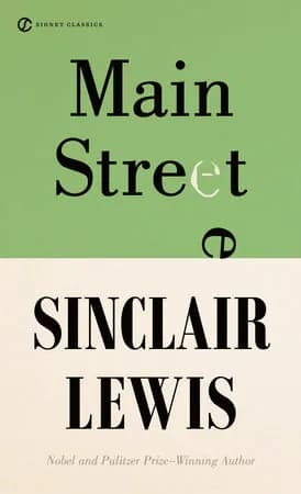 Book cover: Main Street
