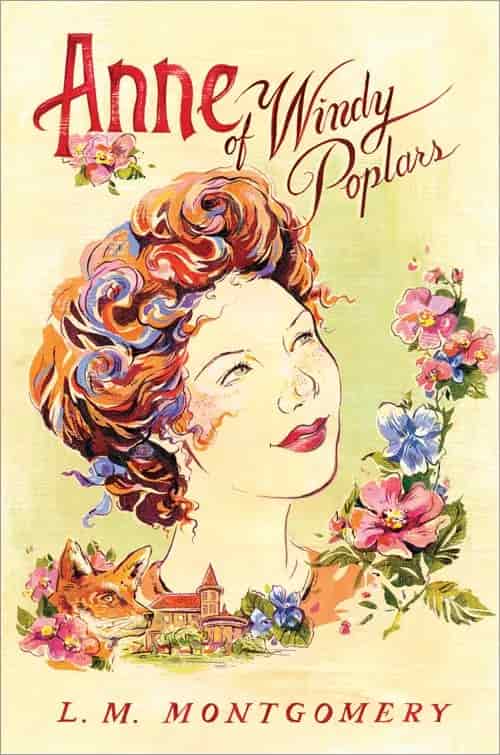 Book cover: Anne of Windy Poplars