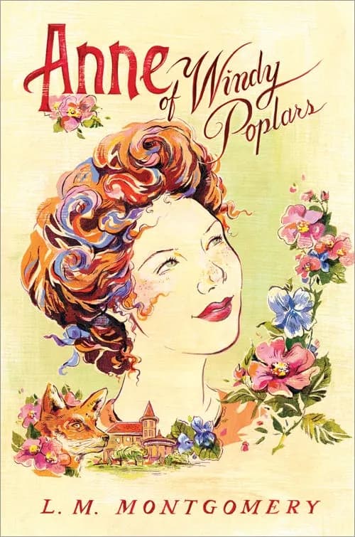 Book cover: Anne of Windy Poplars