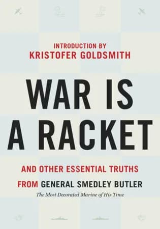 Book cover: War is a Racket