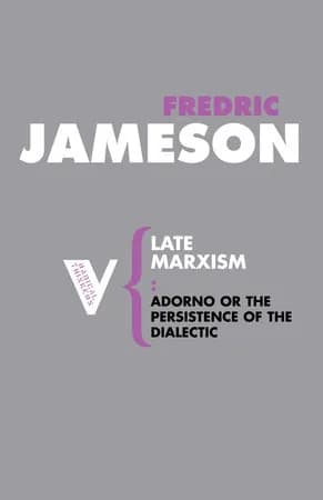 Book cover: Late Marxism