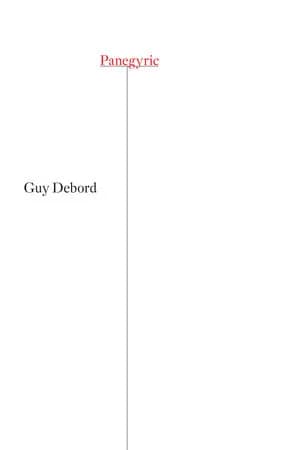 Book cover: Panegyric
