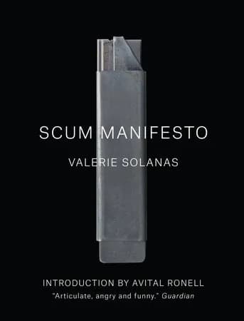 Book cover: SCUM Manifesto