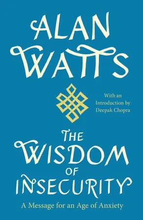 Book cover: The Wisdom of Insecurity