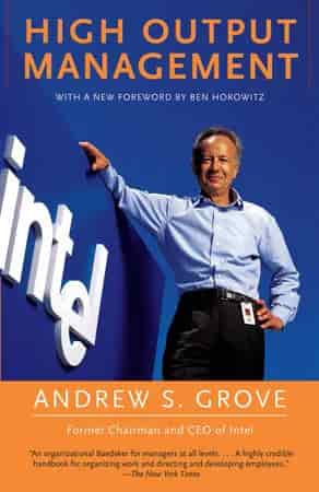 Book cover: High Output Management