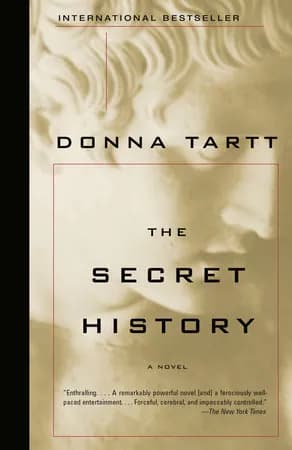 Book cover: The Secret History