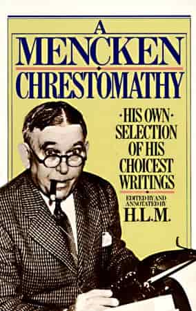 Book cover: A Mencken Chrestomathy