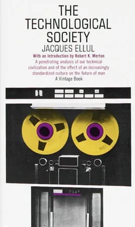 Book cover: The Technological Society