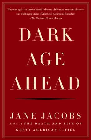 Book cover: Dark Age Ahead