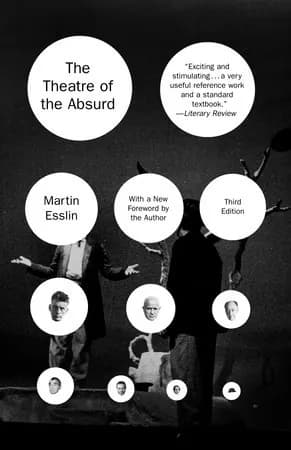 Book cover: The Theatre of the Absurd