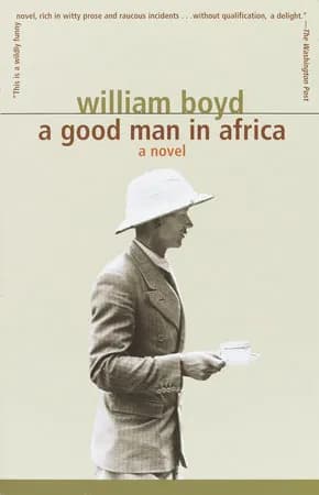 Book cover: A Good Man in Africa