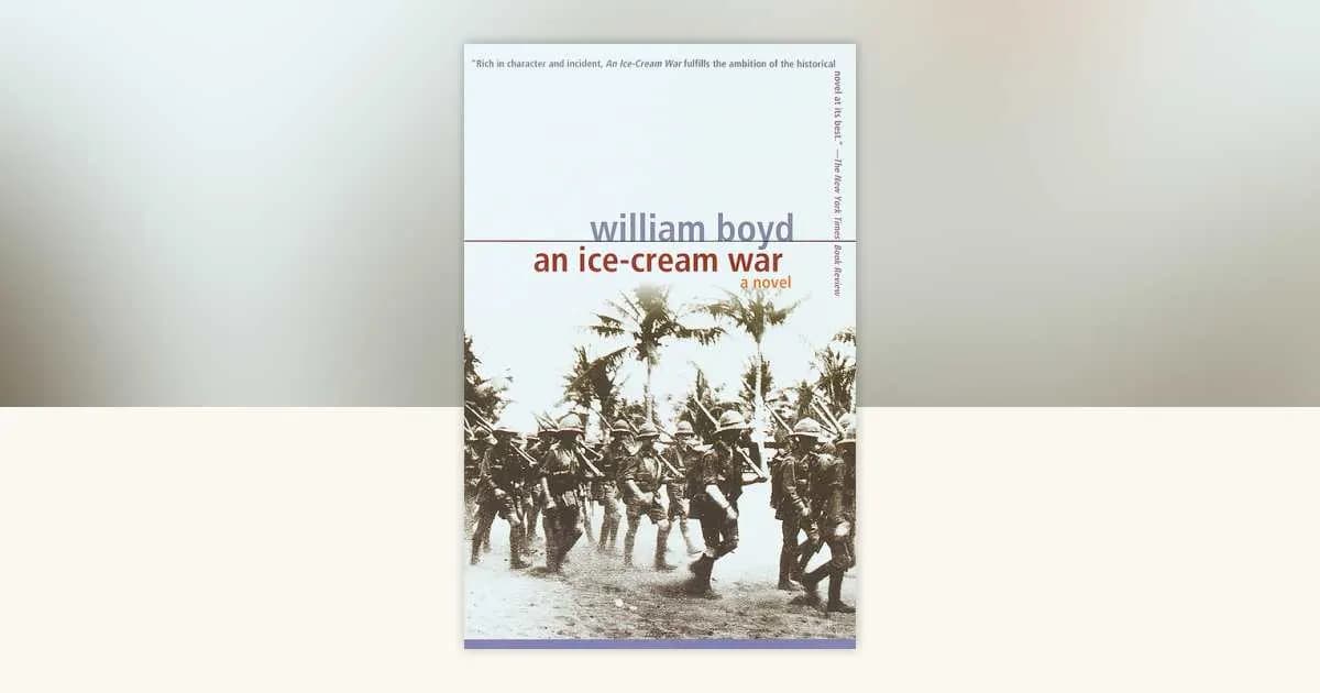 Book cover: An Ice-Cream War