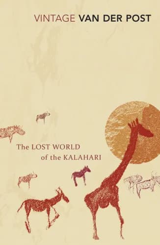 Book cover: The Lost World of the Kalahari
