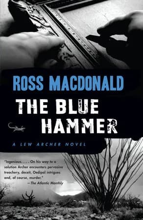 Book cover: The Blue Hammer