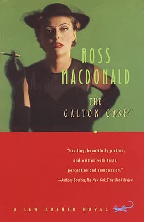 Book cover: The Galton Case