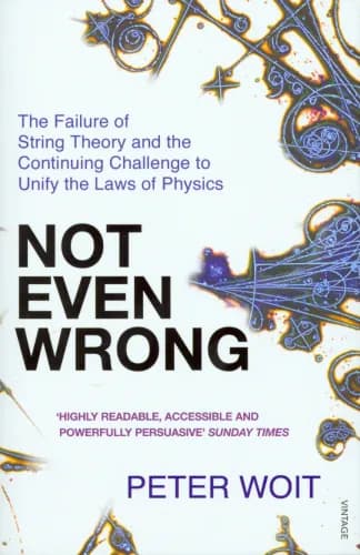 Book cover: Not Even Wrong