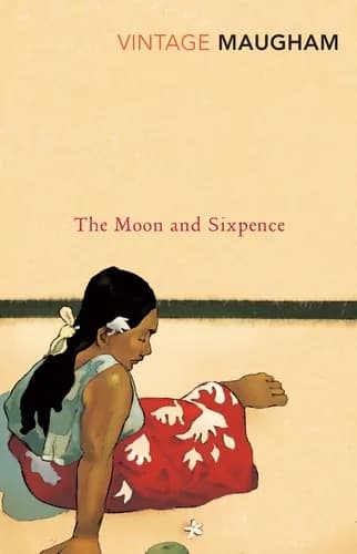 Book cover: The Moon And Sixpence