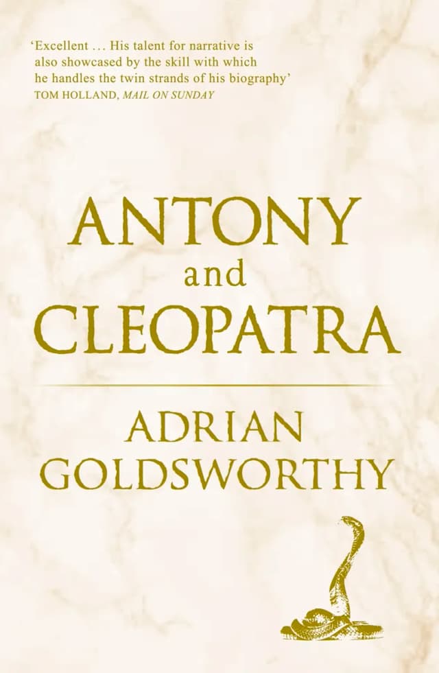 Book cover: Antony and Cleopatra
