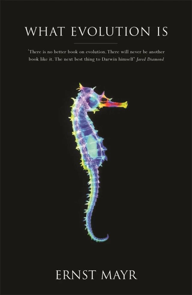 Book cover: What Evolution Is