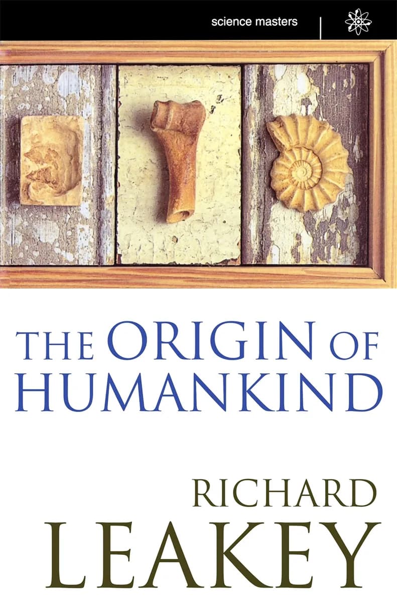 Book cover: The Origin Of Humankind