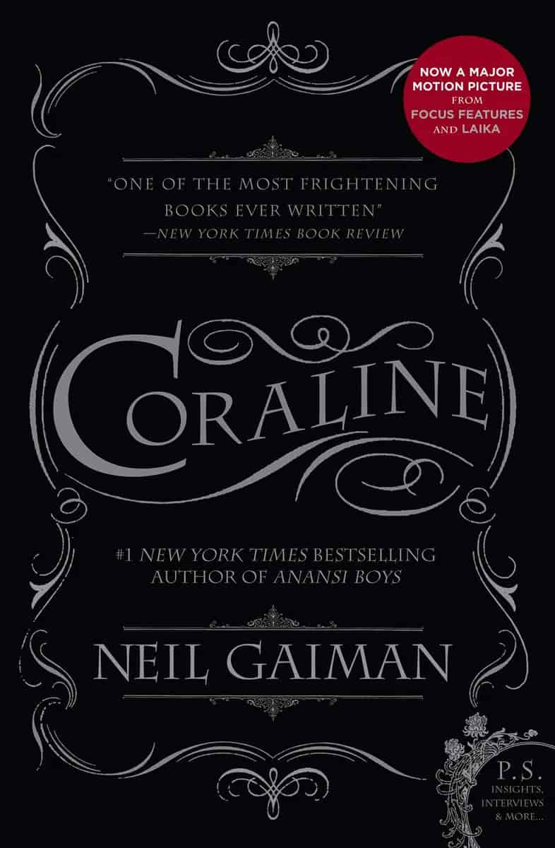 Book cover: Coraline